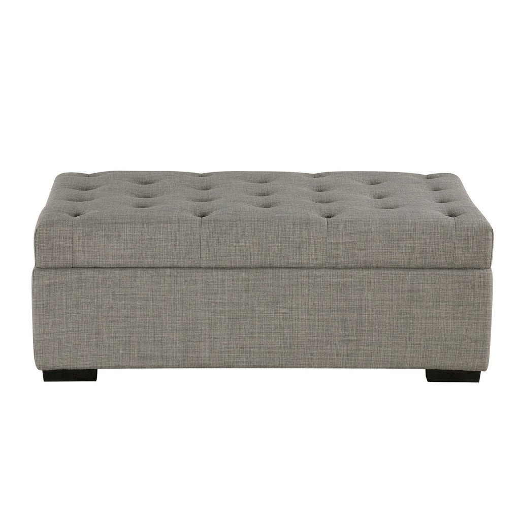 Klappsofa, 126 cm breiter Ottoman mit Klappsofa, wandelbarer Ottoman-Schlafsessel mit Memory-Matratze und getuftetem Design