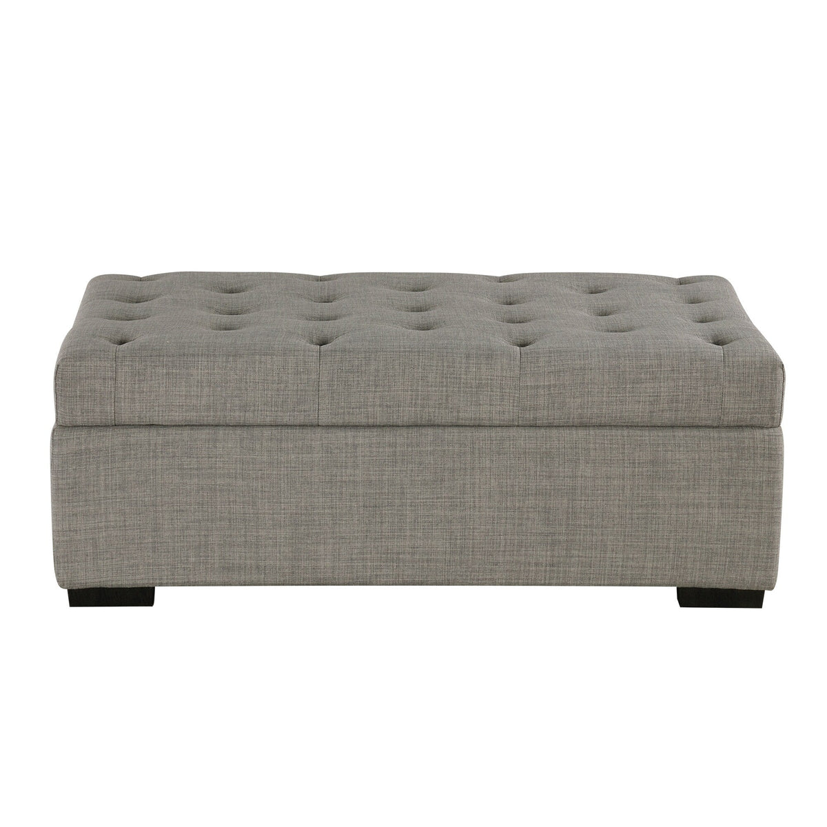 Klappsofa, 126 cm breiter Ottoman mit Klappsofa, wandelbarer Ottoman-Schlafsessel mit Memory-Matratze und getuftetem Design
