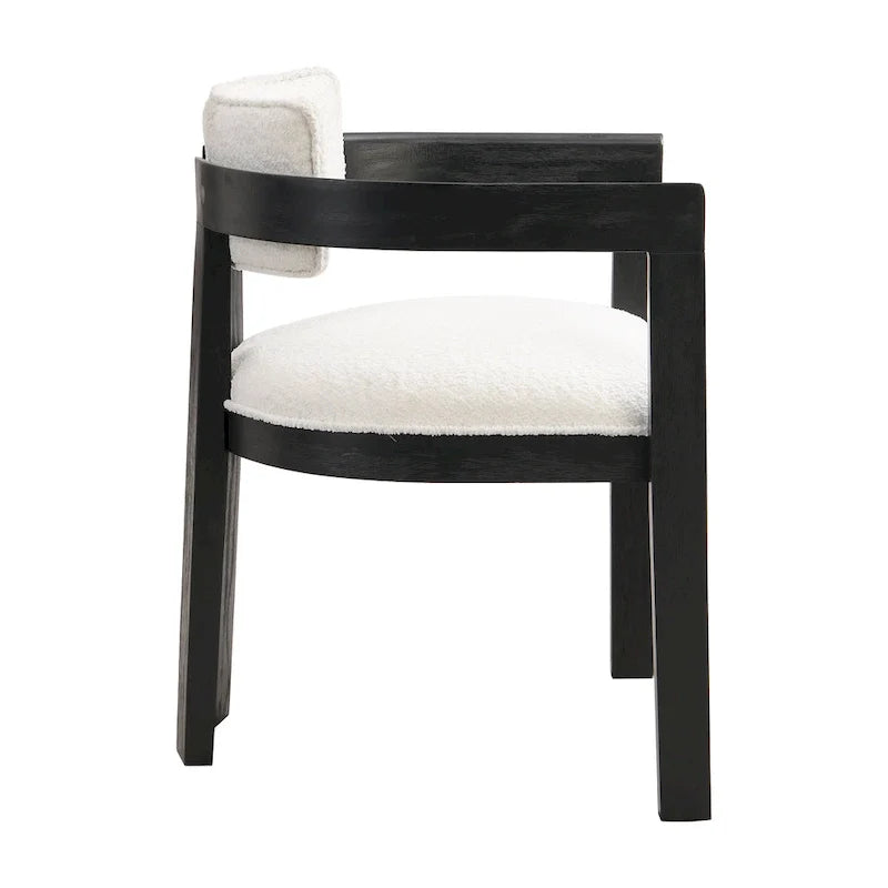 Conrad Raffinierter Moderner Esszimmerstuhl mit Armlehne von Christopher Knight Home