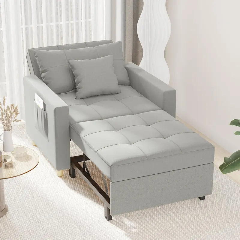 Verstellbares Schlafsofa, 3-in-1-Funktion, verschiedene Farben, für 1 Person