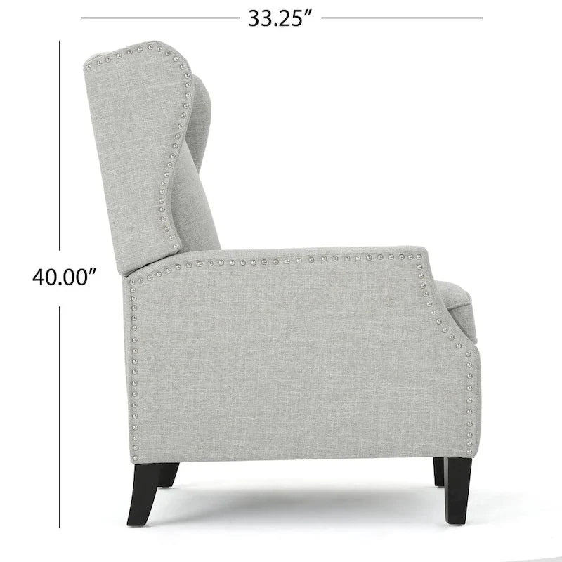 Ohrensessel mit Rücklehnfunktion, Polsterung, Klassischer Stil, Wohnzimmer Akzent