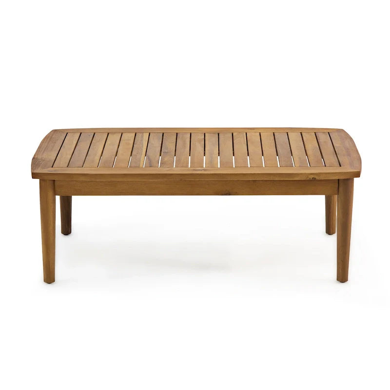 Willowbrook Outdoor Akazienholz 4-Sitzer Lounge-Set von Christopher Knight Home