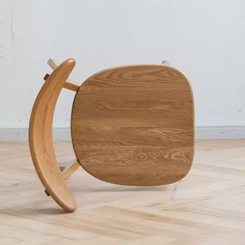 MAYEERTY 4er-Set Esszimmerstühle aus Massivholz, Naturholzstühle für Küche Esszimmer Wohnzimmer