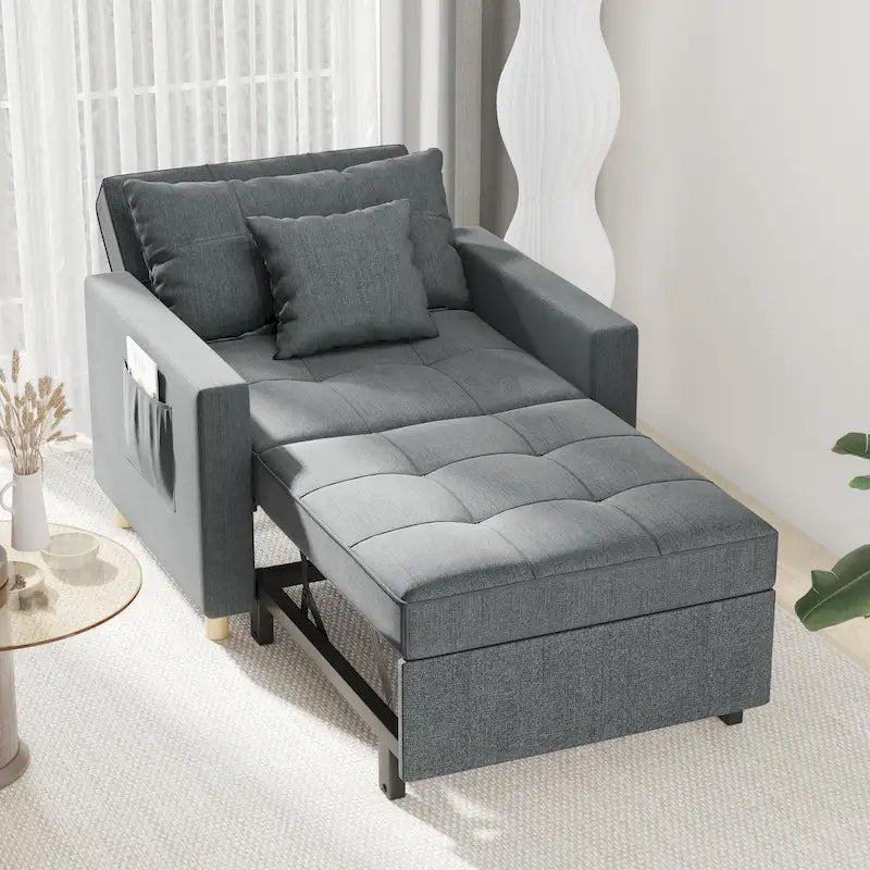 Verstellbares Schlafsofa, 3-in-1-Funktion, verschiedene Farben, für 1 Person
