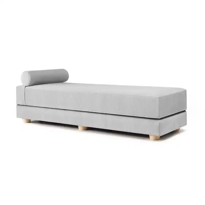 Tagesbett / ausklappbares Schlafsofa (Queensize) - Microvelvet