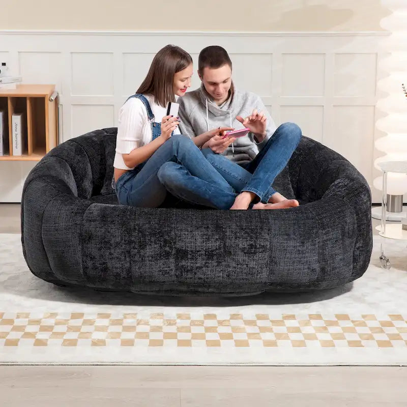 GDFStudio - Laurel Chenille 2-Sitzer Sofa mit hoher Dichte und übergroßem Komfort
