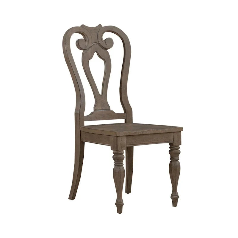 Magnolia Manor Stuhl mit durchbrochener Rückenlehne (2er-Set)