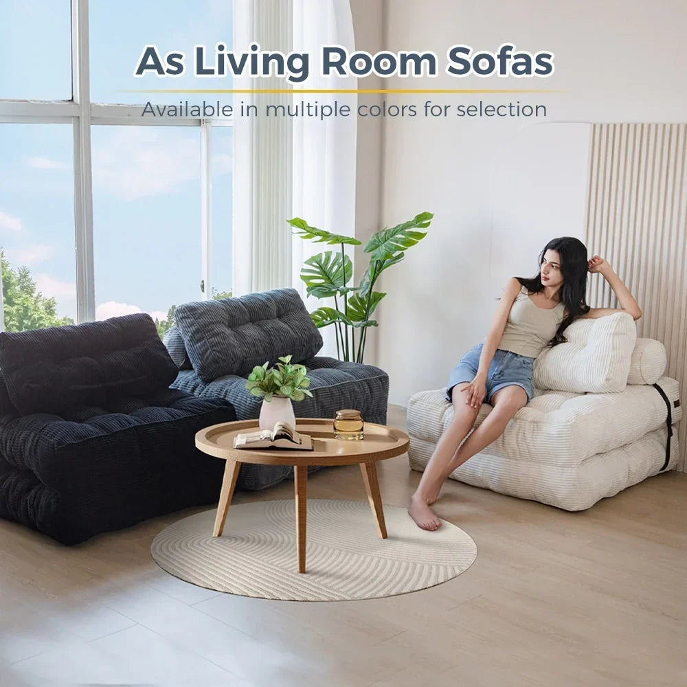 8 Kord-Klappsofa, Einzel