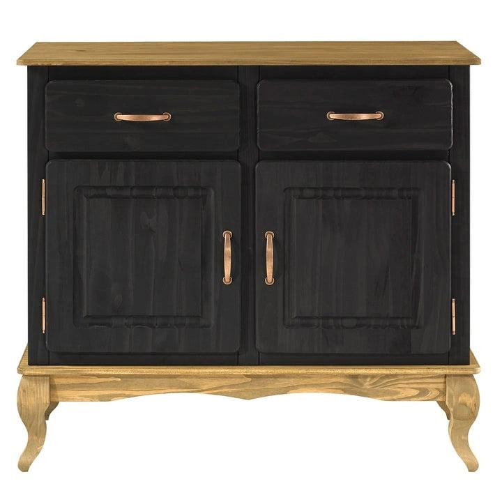 Holz-Sideboard Grün