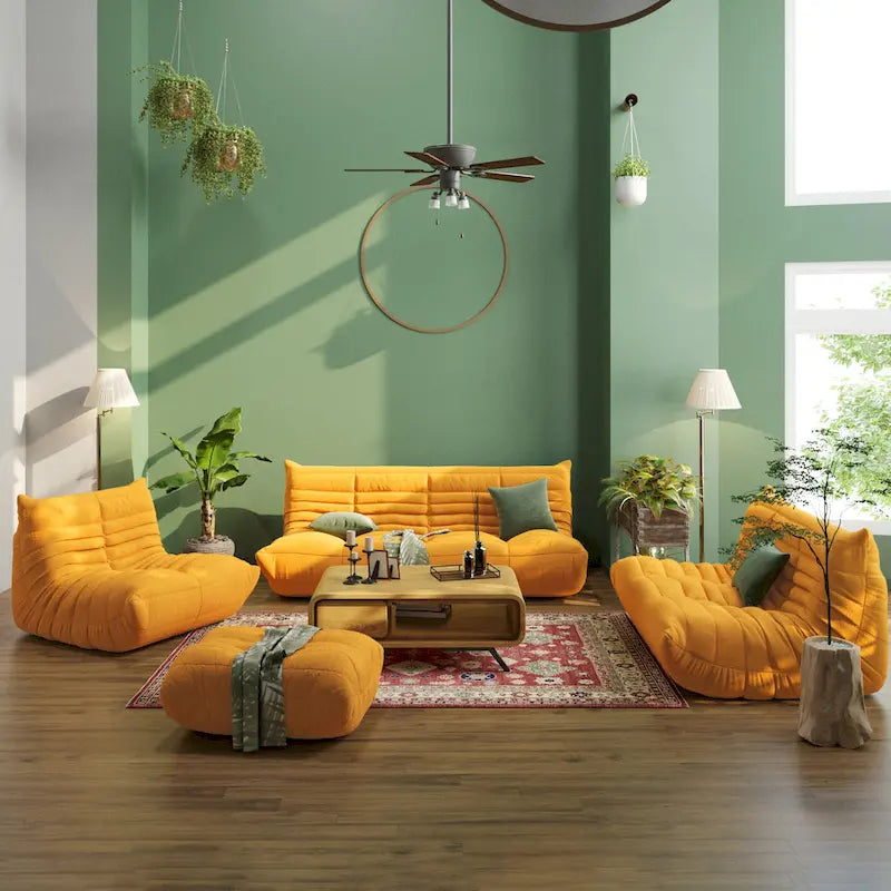 Boden-Sofa, weiches Faulenzer-Sofa, Sitzsack für das Wohnzimmer
