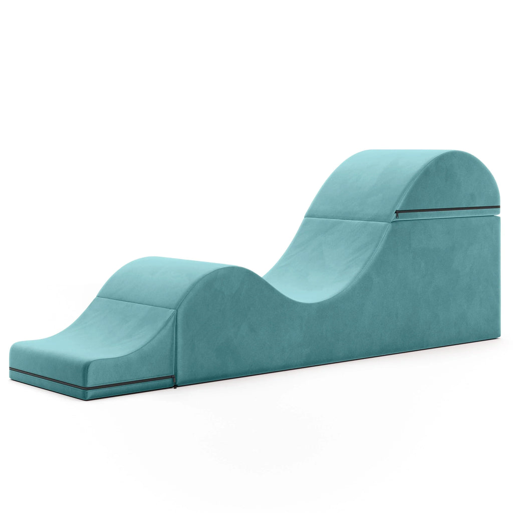 Avana Kami umwandelbare Chaise / Yoga & Massage – 2-in-1-Ottomane mit verdeckter ausklappbarer Yoga-Liege, Microvelvet – N/A