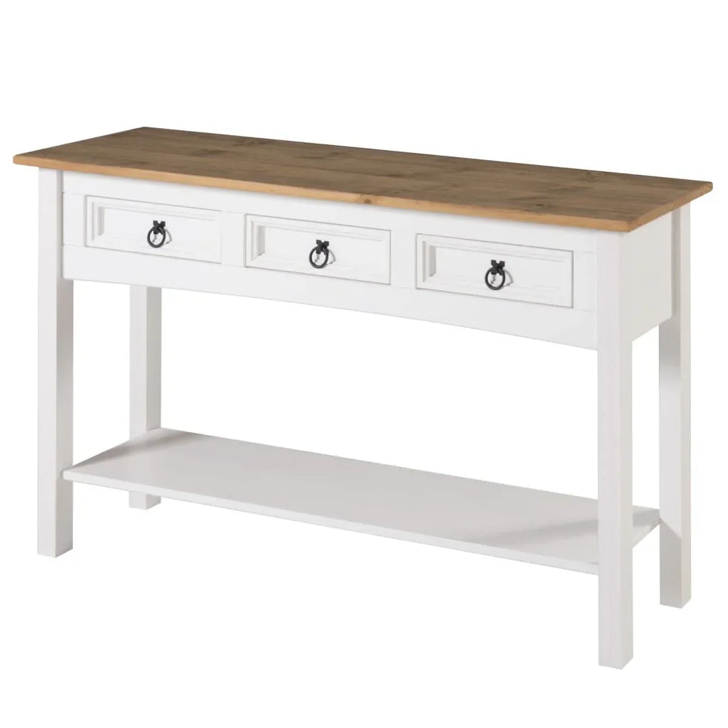 Holz-Dielentisch Konsole 3 Schubladen Corona | Furniture Dash - N/A