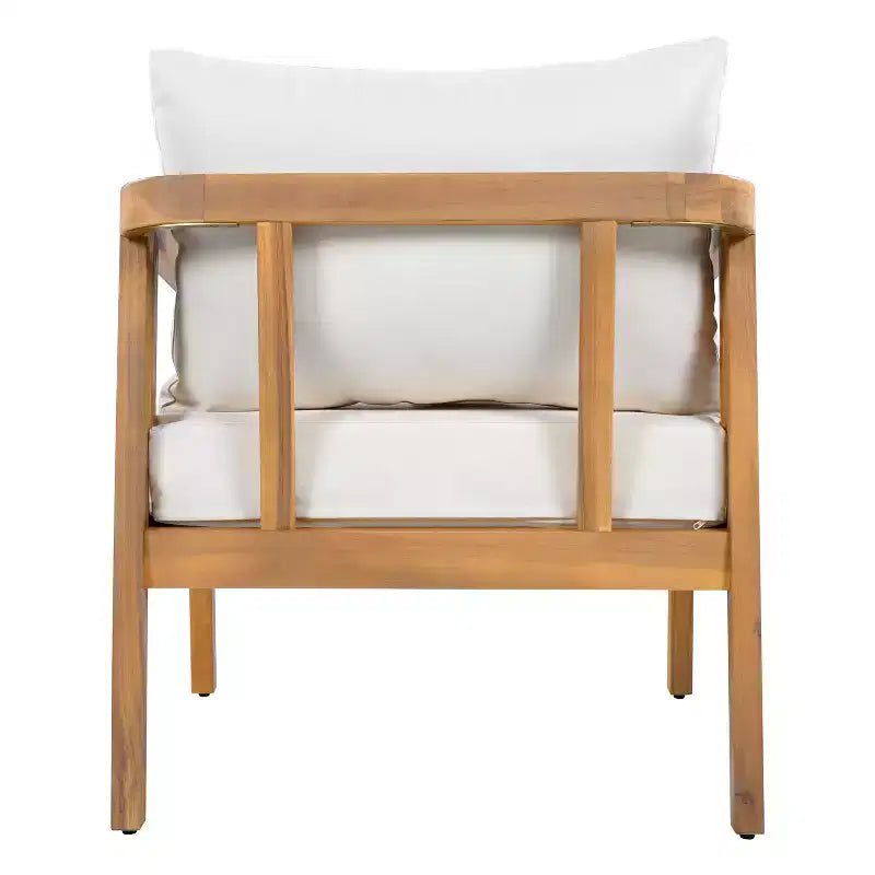 Christopher Knight Home Sunny Modernes 5-teiliges Akazien-Sitzgruppe mit rechteckigem Lattenrosttisch und 7 Sitzen