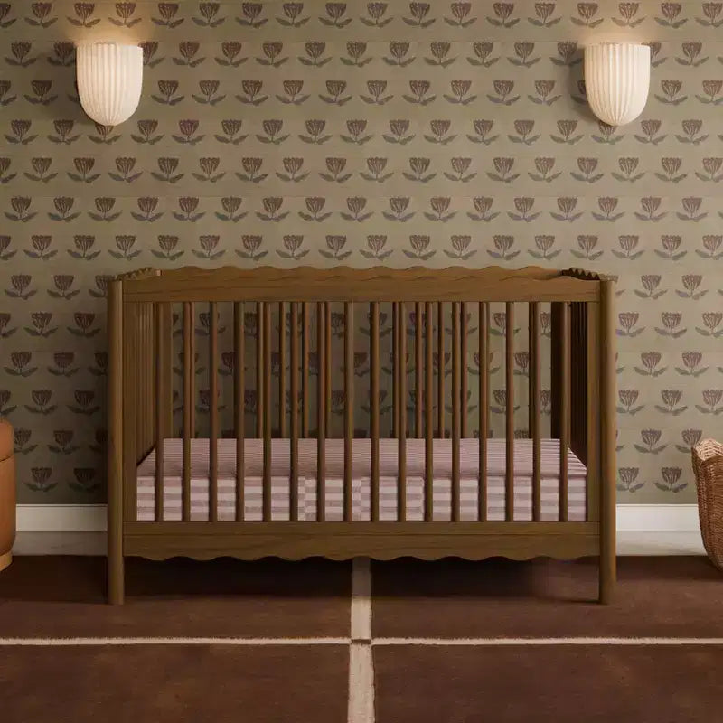 Babyletto Swell 4-in-1 umwandelbares Kinderbett mit Umbausatz zum Kleinkindbett