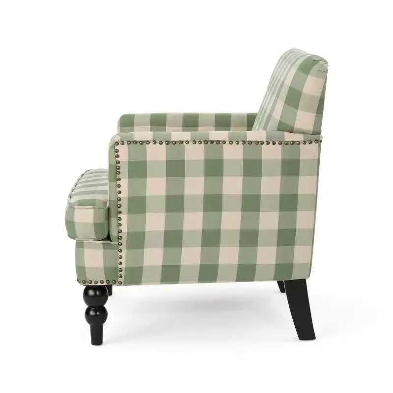 Christopher Knight Home Harrison Sessel mit Stoffbezug und Nagelbesatz