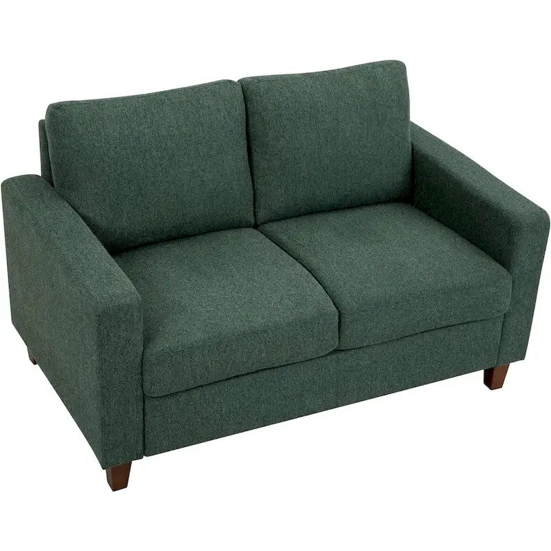 Miles Mid Century Modern Zweisitzer-Sofa mit Wendekissen Groß