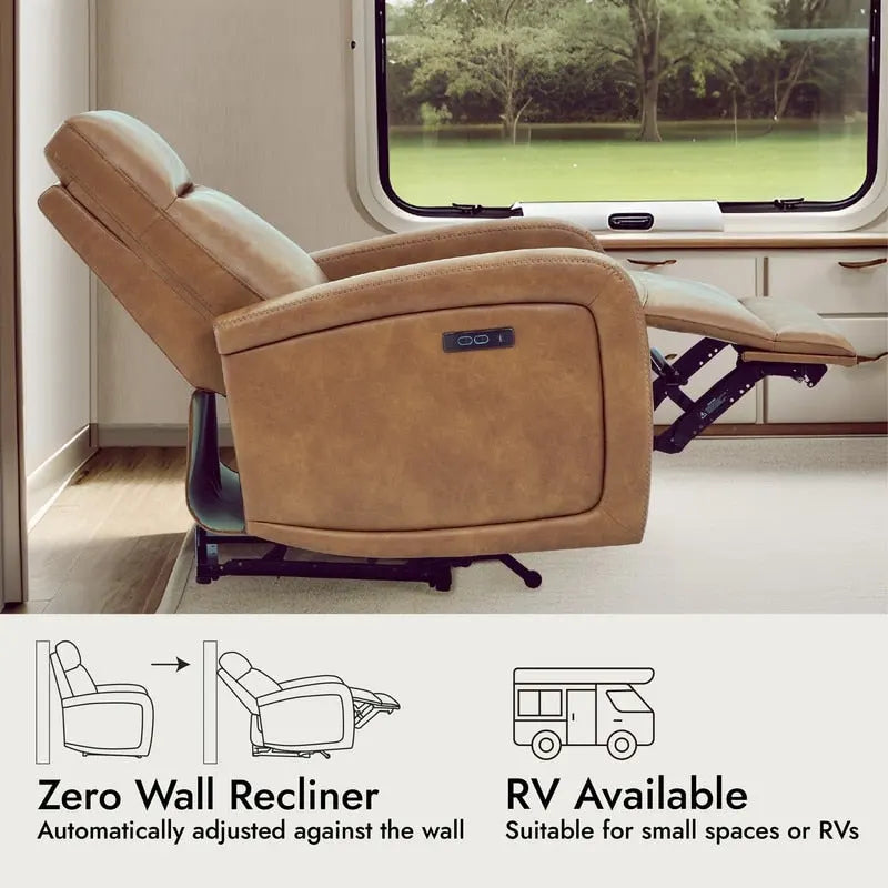 Lena Zero-Wall-Hugger-Sessel mit elektrischer Relaxfunktion