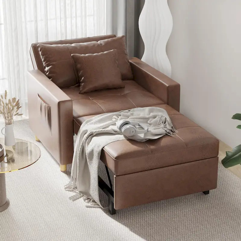 Verstellbares Schlafsofa, 3-in-1-Funktion, verschiedene Farben, für 1 Person