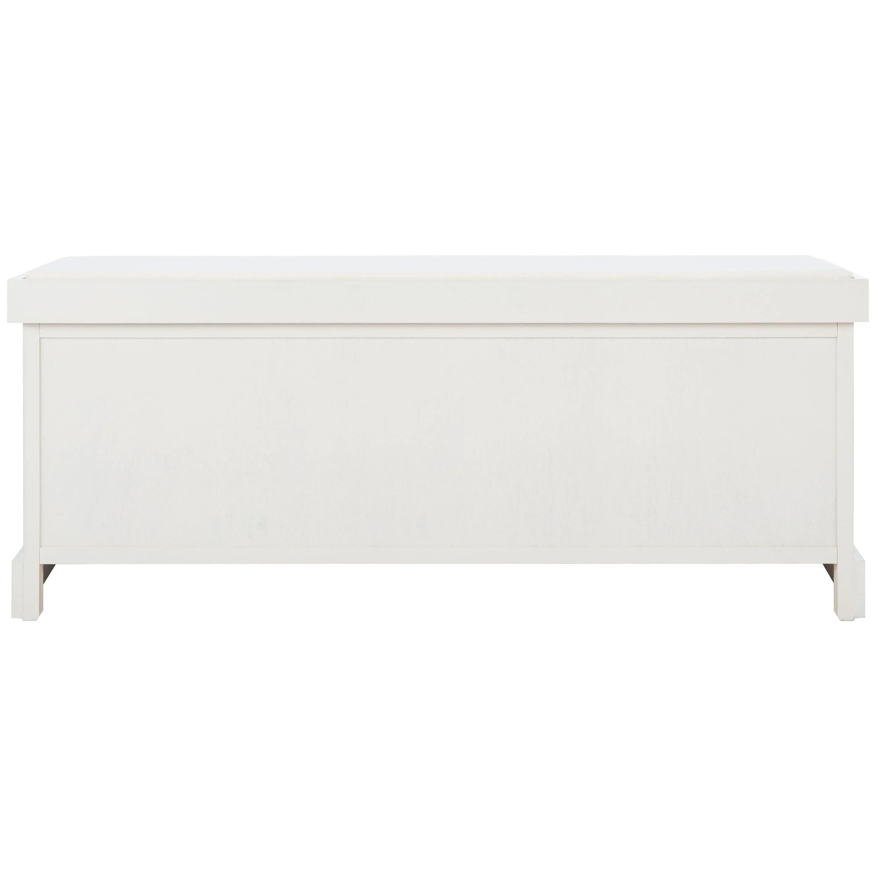 SAFAVIEH Fiorello 3-Schubladenbank mit Polsterung – 120 B x 38 T x 48 H cm – 120Bx38Tx48H