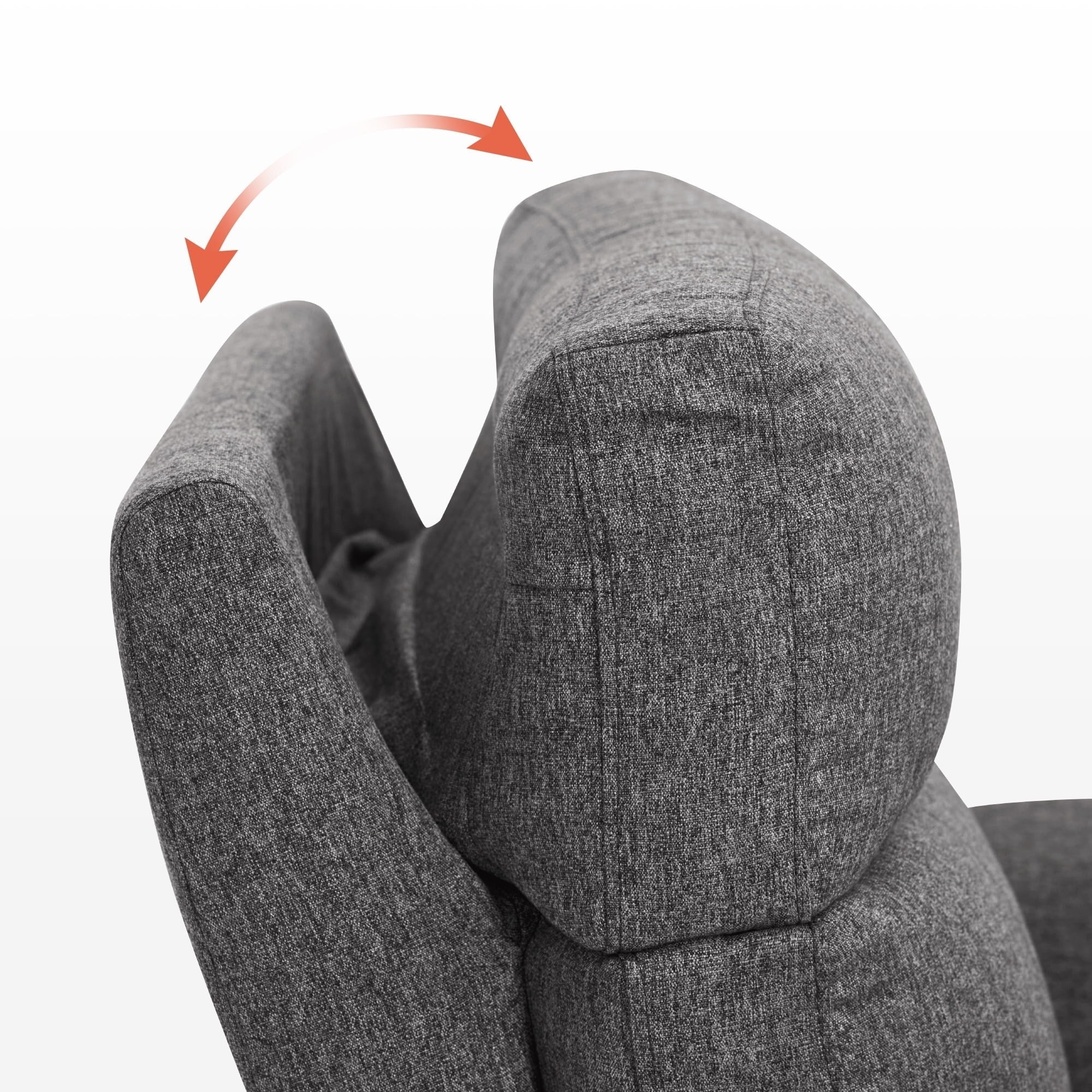 MCombo 60.2 Power Loveseat Relaxsofa mit Massage und zweifacher Heizung, verstellbarer Kopfstütze, USB- & Typ-C-Anschluss, Stoff