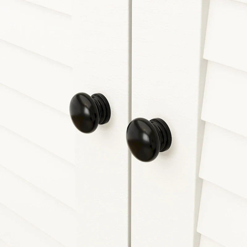 Kleiderschrank Hochschrank Schrank 59B Großer Freistehender Kleiderschrank Weiß