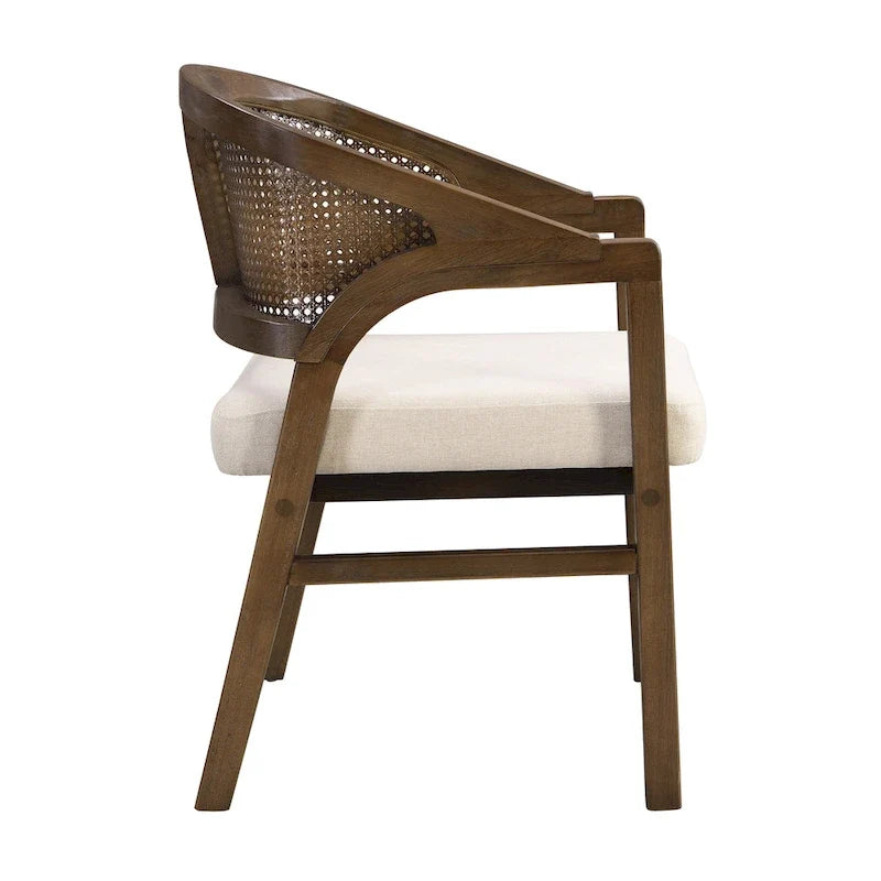Christopher Knight Home - Esszimmerstuhl mit Rohrgeflecht (2er-Set)