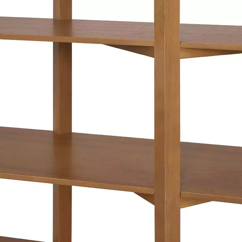 Christopher Knight Home Elliot Modernes Holzregal mit 6 Fächern, offen, zur Aufbewahrung, Bücherregal