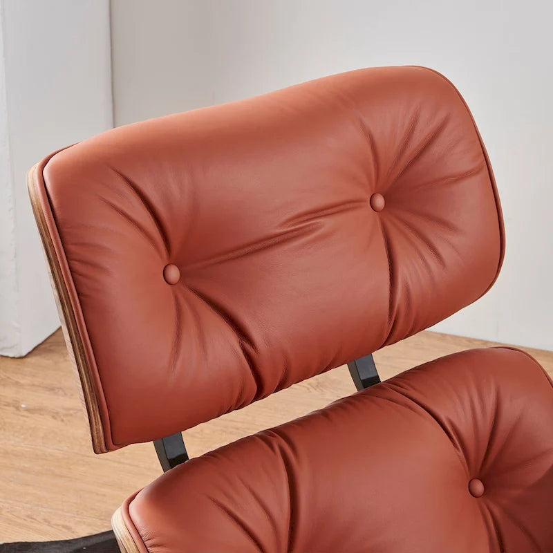 Mid Century Modern Leder Loungesessel Sessel Relaxsessel