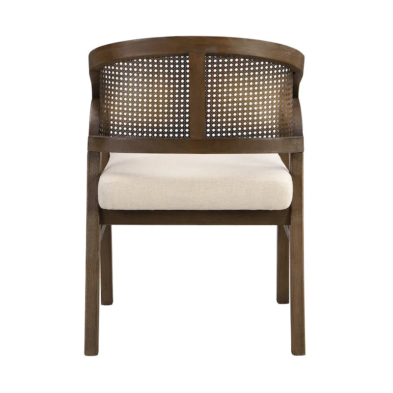 Christopher Knight Home - Esszimmerstuhl mit Rohrgeflecht (2er-Set)