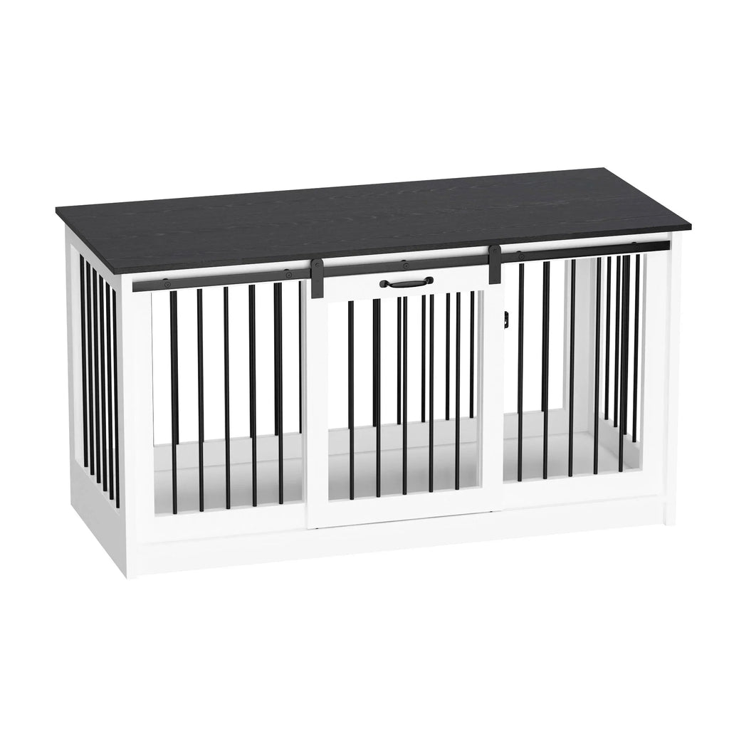Hundehütte mit Eisenrohrverstärkung – Stylische und robuste Hundebox