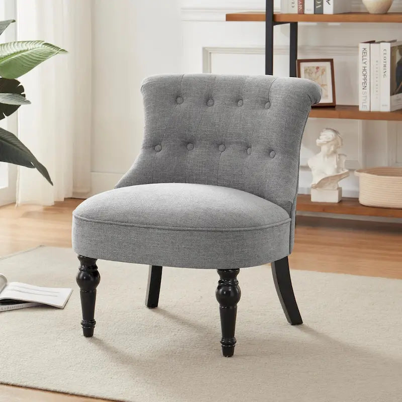 Wohnzimmer Armloser Akzent Gemütlicher Sessel