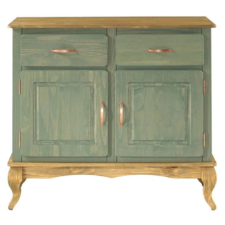 Holz-Sideboard Grün