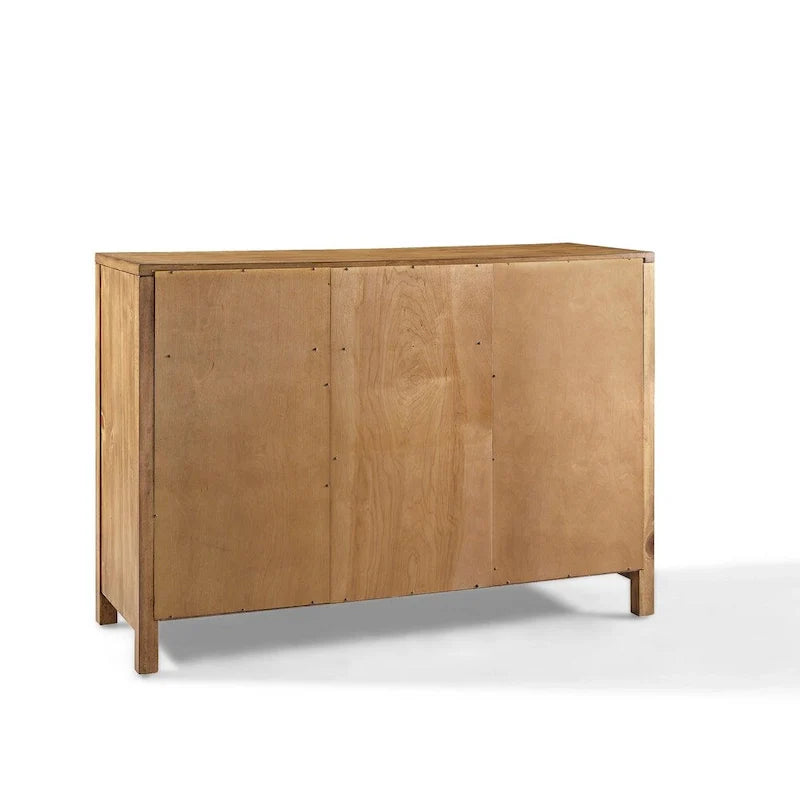 Crosley Roots Buffet mit Naturholz-Finish – 132 cm B x 46 cm T x 91 cm H