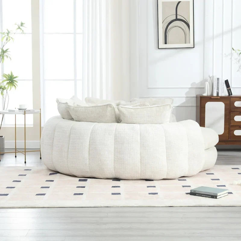Bequemes Doppelschlafsofa, extra großes Schlafsofa mit Armlehnen