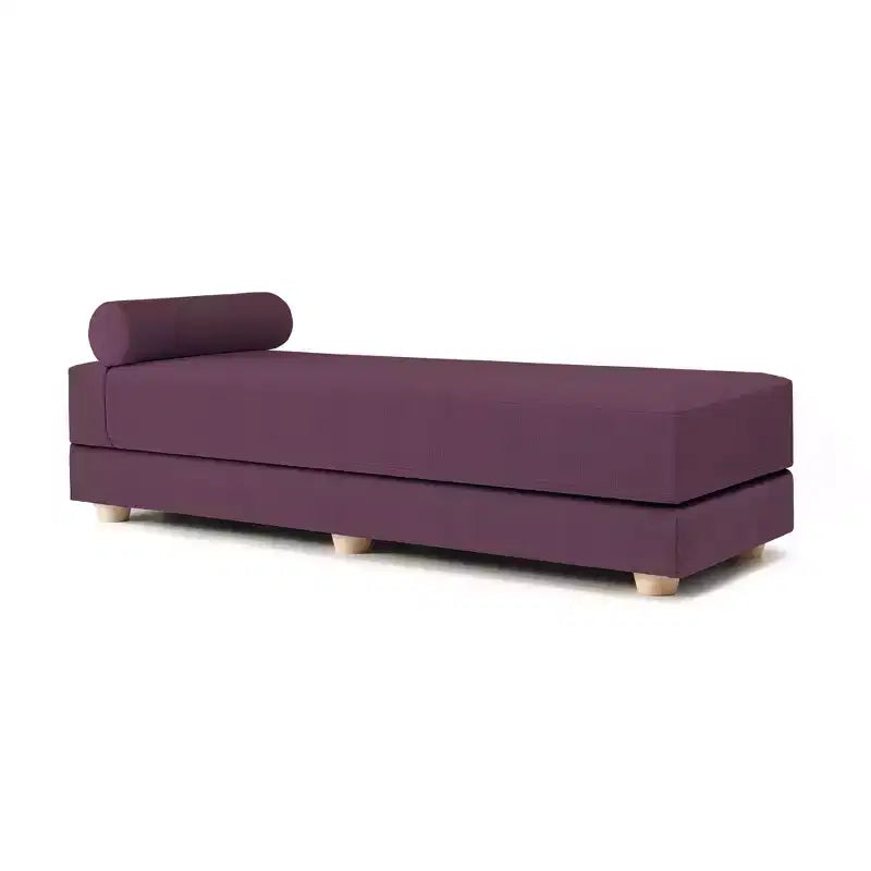 Tagesbett / ausklappbares Schlafsofa (Queensize) - Microvelvet
