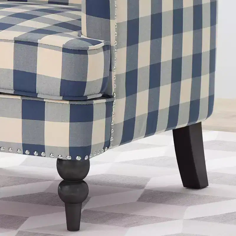 Christopher Knight Home Harrison Sessel mit Stoffbezug und Nagelbesatz