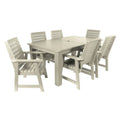 HIGHWOOD PROFESSIONAL 7-teiliges Outdoor-Esszimmer-Set 42x72