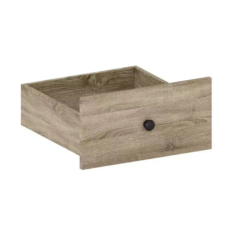 Famapy Rattan Kleiderschrank mit 3 Schubladen, 3 atmungsaktiven Rattan-Türen, Hochschrank im Bauernhausstil für das Schlafzimmer