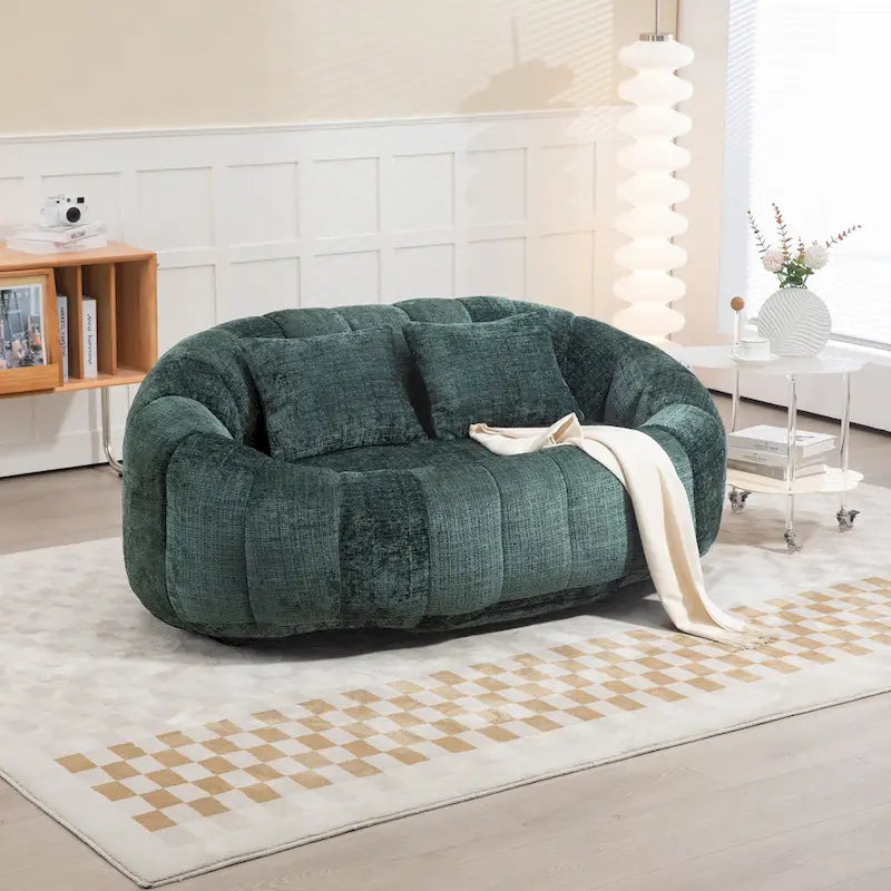 GDFStudio - Laurel Chenille 2-Sitzer Sofa mit hoher Dichte und übergroßem Komfort