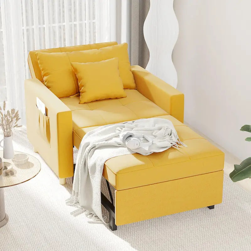 Verstellbares Schlafsofa, 3-in-1-Funktion, verschiedene Farben, für 1 Person