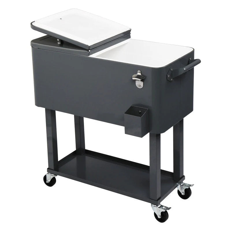 80QT Eisen-Spraykühler mit Ablage