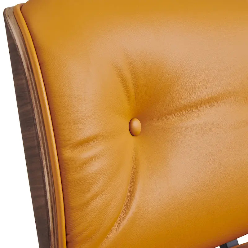 Mid Century Modern Leder Loungesessel Sessel Relaxsessel