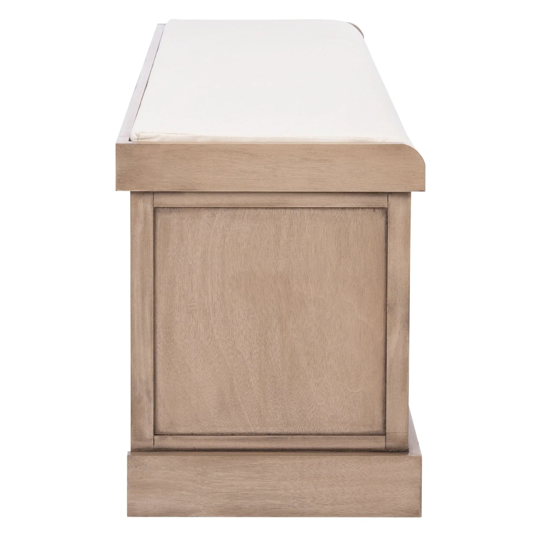 SAFAVIEH Fiorello 3-Schubladenbank mit Polsterung – 120 B x 38 T x 48 H cm – 120Bx38Tx48H