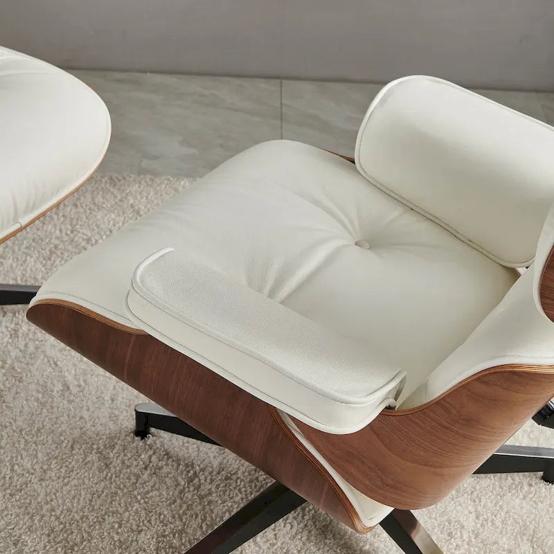 Mid Century Modern Leder Loungesessel Sessel Relaxsessel