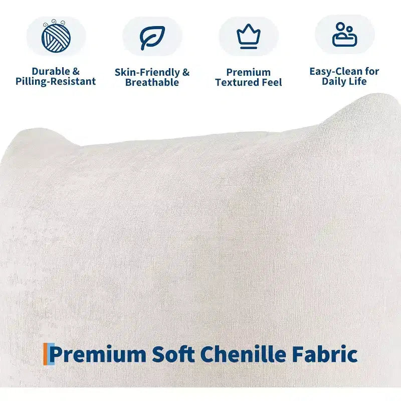 Modulares Chenille-Liebessofa, 2-Sitzer-Cloud-Sofa mit hochelastischem Schwamm, knochenloses Sofa für kleine Räume