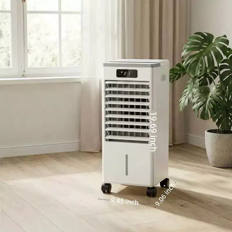 7L tragbarer Verdunstungskühler mit Fernbedienung, 3 Geschwindigkeiten, Timer und oszillierendem Ventilator für das Home Office