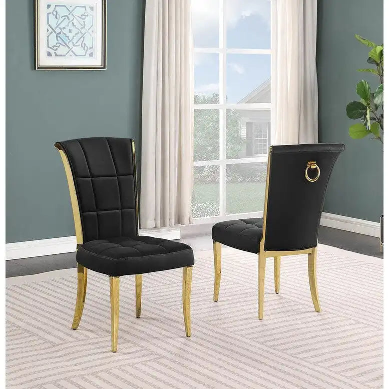 Beste Qualität Möbel D325-SC324-7 5-teiliges rundes Esszimmer-Set