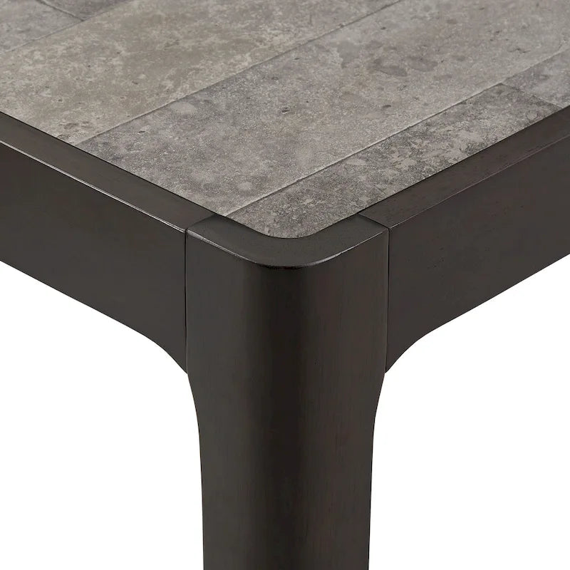 Beistelltisch Ludvika mit Marmor-Effektplatte von iNSPIRE Q Modern