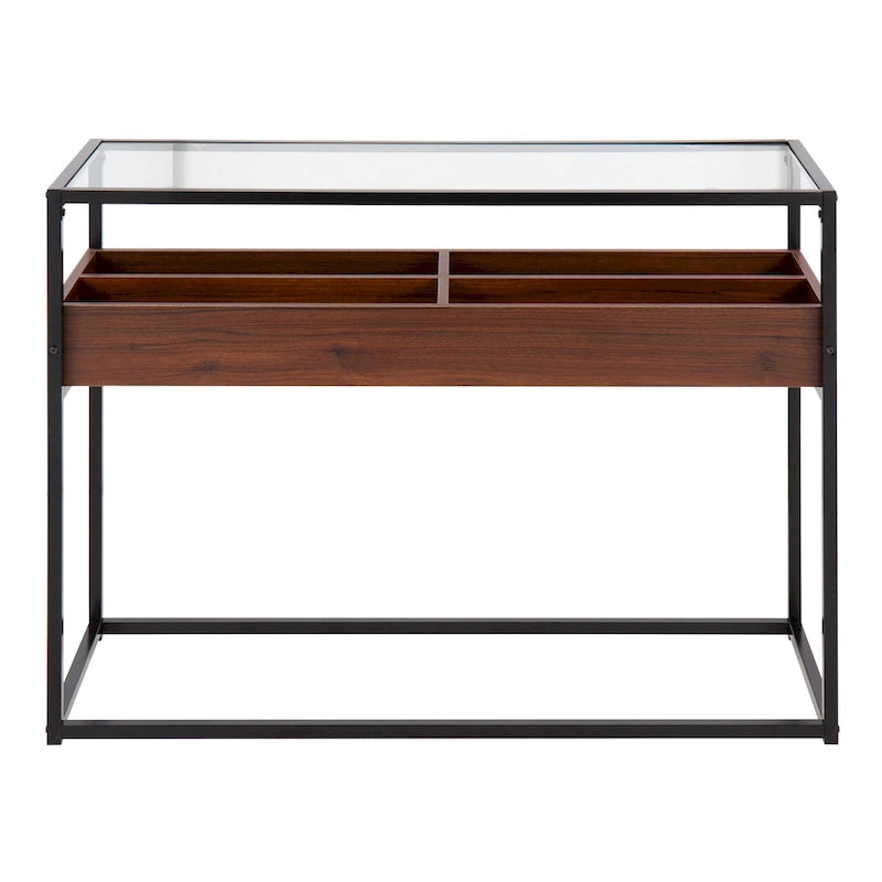 Display-Konsolentisch mit Stauraum