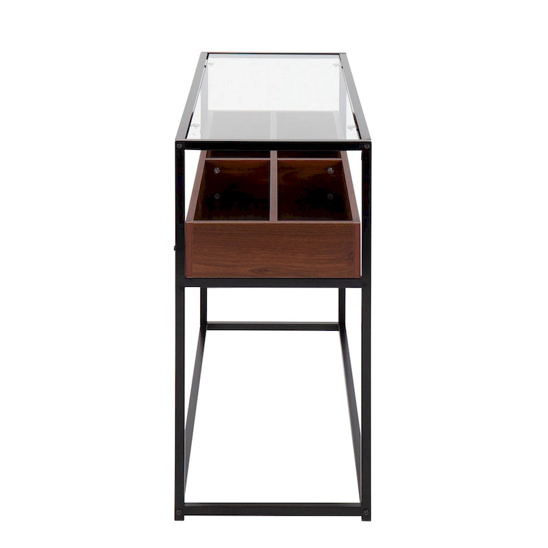 Display-Konsolentisch mit Stauraum
